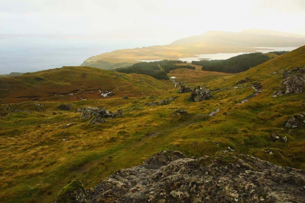 苏格兰Isle of Skye，太阳施展魔法的地方