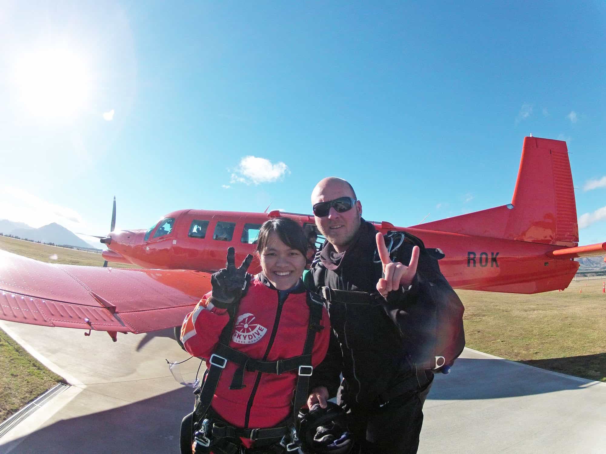 纽西兰冒险之旅终极挑战：高空跳伞